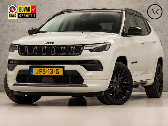 Jeep COMPASS 4xe 240 Plug-in Hybrid Electric S Automaat 240Pk (GROOT NAVI, APPLE CARPLAY, CAMERA, LEDER, ELEKTRISCHE STOELEN, CRUISE, CLIMATE, NIEUWE APK, NIEUWSTAAT)