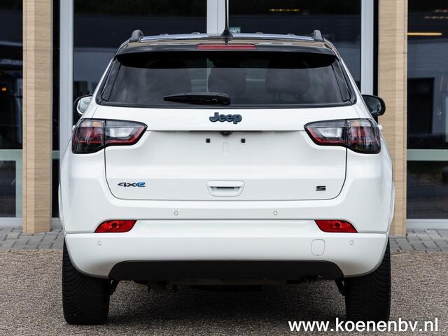 Jeep COMPASS 4xE 240pk PHEV S Automaat / 4WD / Lederen bekleding