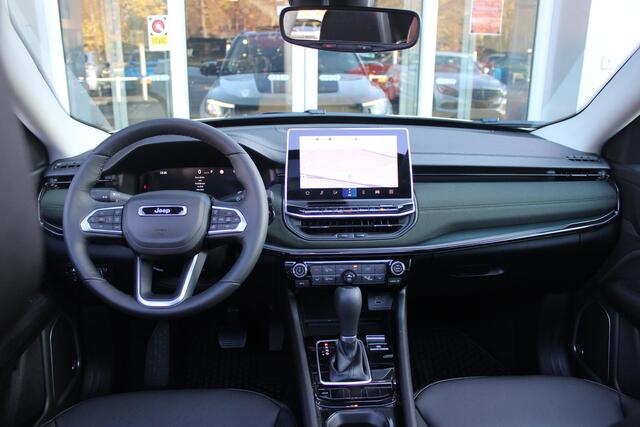 Jeep COMPASS 1.5T 142PK e-Hybrid North Star | PANORAMISCH SCHUIF / KANTEL DAK | ALPINE AUDIO SYSTEM | NAVIGATIE 10,25 "TOUCHSCREEN | APPLE CARPLAY/ANDROID AUTO | 360° ACHTERUITRIJ | DAB+ RADIO | CLIMATE CONTROL | GLOSS BLACK LICHTMETALEN VELGEN | ADAPTIVE / CRUISE CON