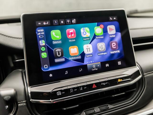 Jeep COMPASS 4xe 240 Plug-in Hybrid Electric Limited 240Pk Automaat (VIRTUAL COCKPIT, APPLE CARPLAY, GROOT NAVI, STUUR/STOELVERWARMING, LEDER, CAMERA, SPORTSTOELEN, ADAPTIVE CRUISE, KEYLESS, GETINT GLAS, NIEUWSTAAT)