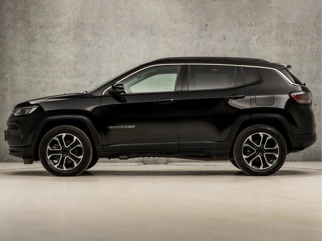 Jeep COMPASS 4xe 190 Plug-in Hybrid Electric Night Eagle Automaat (APPLE CARPLAY, GROOT NAVI, LEDER, ADAPTIVE CRUISE, SPORTSTOELEN, GETINT GLAS, KEYLESS, NIEUWSTAAT)