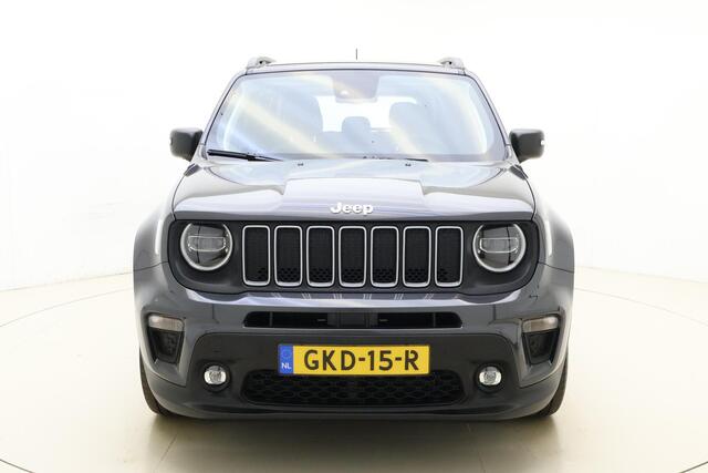 Jeep RENEGADE 1.5T e-Hybrid Automaat | Navigatie | Glazen Schuif/kanteldak | Lederen bekleding | Camera | Lichtmetalen velgen black | Dakrails