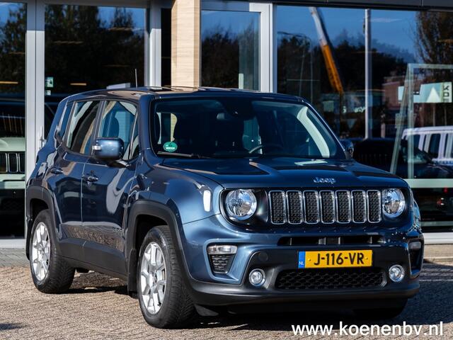 Jeep RENEGADE 1.3T 150 pk DDCT LONGITUDE CLIMA / PDC / TREKHAAK / AUTOMAAT