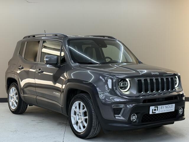 Jeep RENEGADE 1.0T Limited, 120Pk, 2018, 1ste eigenaar, Volledig leder, Climate control, Cruise control, Navigatie, Parkeersensoren, Achteruitrijcamera, LED Koplampen, DAB radio,
