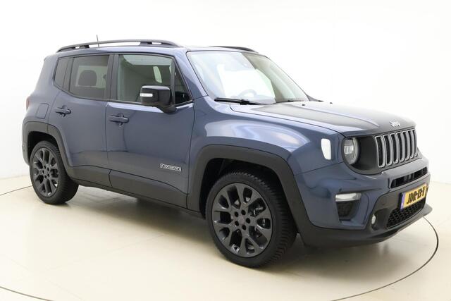 Jeep RENEGADE 1.5T e-Hybrid S Automaat | Navigatie | Climate control | Camera | Lederen bekleding | Dakrails | Keyless | Lichtmetalen velgen