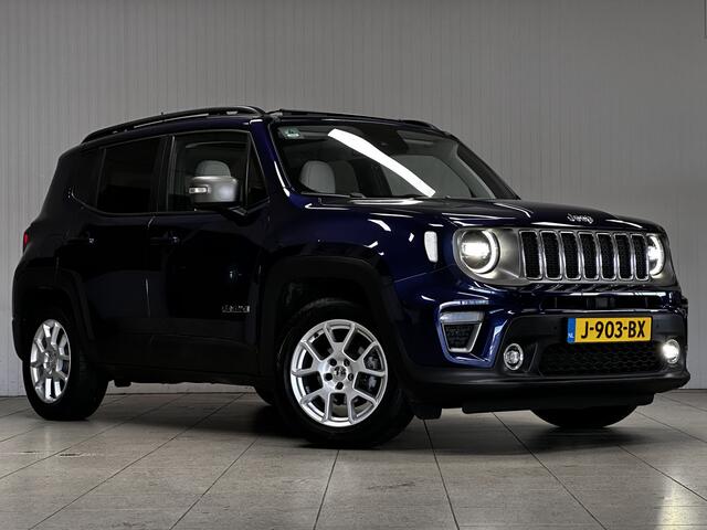 Jeep RENEGADE 1.0T Freedom/ DEALER ONDERHOUDEN/ Open-Panodak/ Trekhaak/ LED Koplampen/ Stoel+Stuurverw./ Grootlichtass./ Keyless/ DAB+/ Apple+Android/ LEDER/ Clima/ Navi/ Cruise/ Bluetooth/ Multi.LEDER.Stuur/ Elek.Pakke
