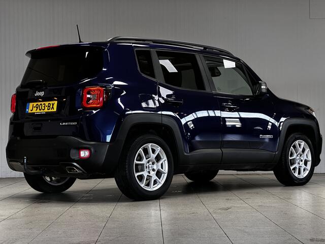 Jeep RENEGADE 1.0T Freedom/ DEALER ONDERHOUDEN/ Open-Panodak/ Trekhaak/ LED Koplampen/ Stoel+Stuurverw./ Grootlichtass./ Keyless/ DAB+/ Apple+Android/ LEDER/ Clima/ Navi/ Cruise/ Bluetooth/ Multi.LEDER.Stuur/ Elek.Pakke
