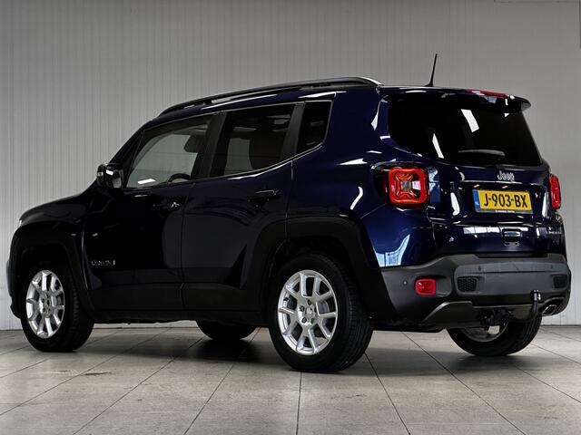 Jeep RENEGADE 1.0T Freedom/ DEALER ONDERHOUDEN/ Open-Panodak/ Trekhaak/ LED Koplampen/ Stoel+Stuurverw./ Grootlichtass./ Keyless/ DAB+/ Apple+Android/ LEDER/ Clima/ Navi/ Cruise/ Bluetooth/ Multi.LEDER.Stuur/ Elek.Pakke