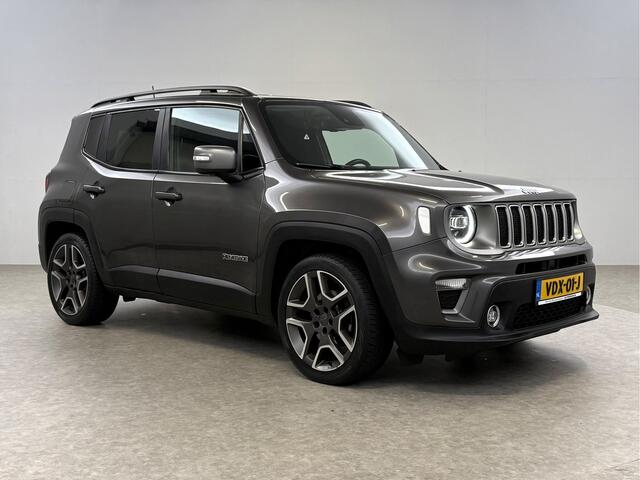 Jeep RENEGADE 1.3T Limited 151PK | Grijs Kenteken | VAN | Adap. Cruise | Camera | Carplay | Keyless | Parkeersens.