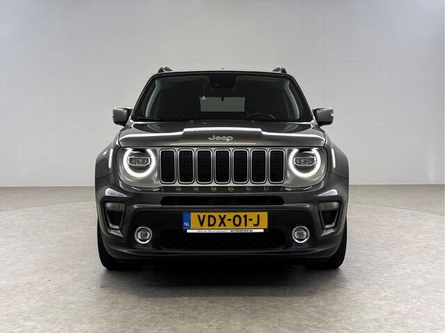 Jeep RENEGADE 1.3T Limited 151PK | Grijs Kenteken | VAN | Adap. Cruise | Camera | Carplay | Keyless | Parkeersens.