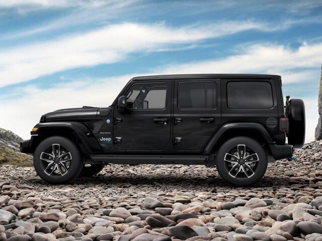 Jeep WRANGLER Unlimited 4xe 380 Sahara | MY25 | Sky One-Touch Power Soft Top | 20" met M+S banden | Geel kenteken !