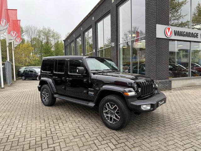 Jeep WRANGLER Unlimited 4xe 380 Sahara All-in rijklrprs | elec. vouwdak