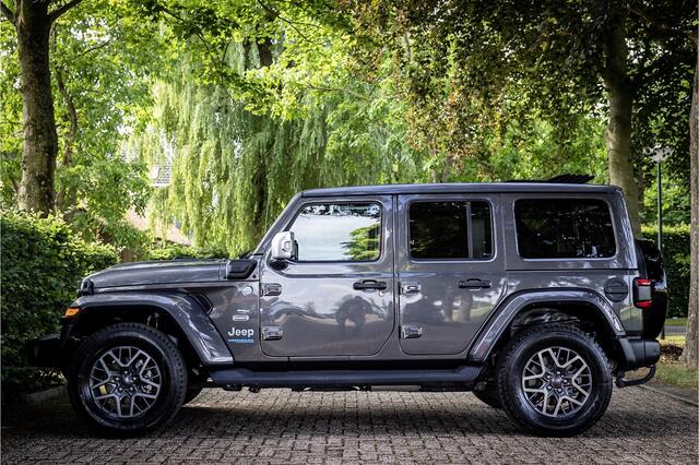 Jeep WRANGLER Unlimited 4xe 380 Overland Sky One Softtop Trekhaak Adaptive Cruise