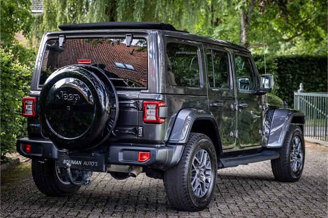 Jeep WRANGLER Unlimited 4xe 380 Overland Sky One Softtop Trekhaak Adaptive Cruise