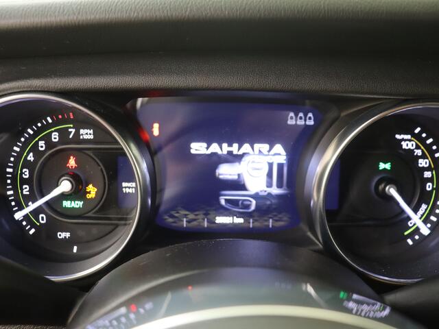 Jeep WRANGLER Unlimited 4xe 380PK Sahara SPECIALE WITTEBRUG EDITIE ! UNIEKE WRAP & ALARM & OPEN DAK !