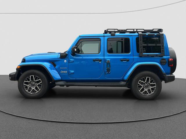 Jeep WRANGLER Unlimited 4xe 380 Sahara | Camera | Alpine | LED bar | Stuur verwarming |