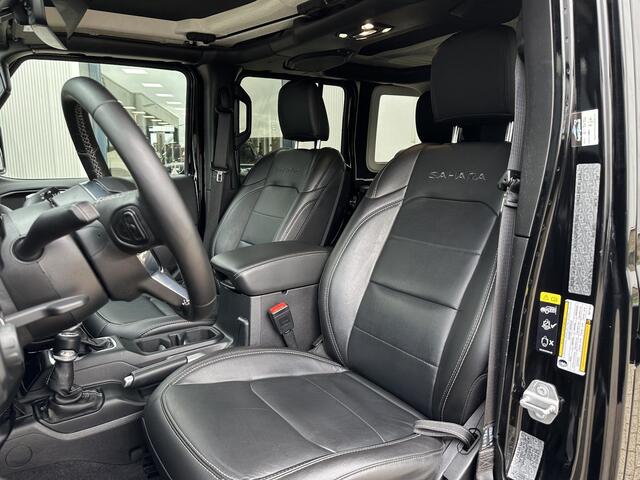 Jeep WRANGLER Unlimited 4xe 380 Sahara | Leder/Cruise Adaptief/Stuur-/Stoelverw./Trekhaak