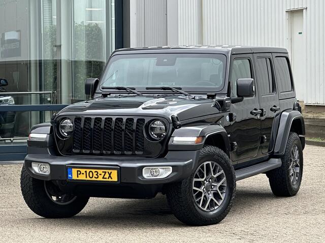 Jeep WRANGLER Unlimited 4xe 380 Sahara | Leder/Cruise Adaptief/Stuur-/Stoelverw./Trekhaak