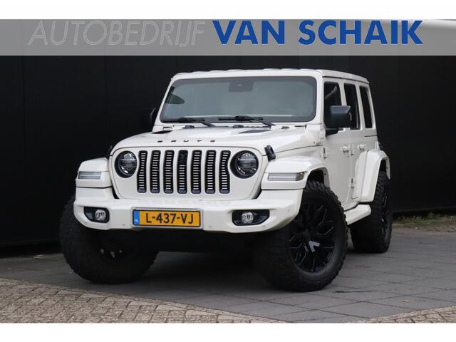 Jeep WRANGLER BRUTE 4xe 380 | LEDER | CAMERA | STOEL/STUURVERW | CRUISE | NAVI |