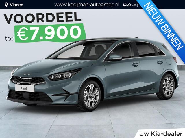 KIA CEE D Ceed 1.0 T-GDi Design Edition Rijklaar vanaf ¤28.445,- Nu tijdelijke voordeel van ¤7.900,-