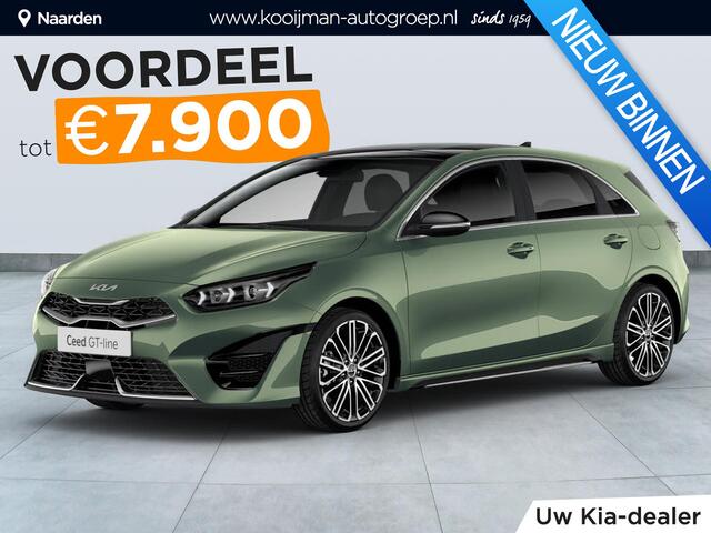 KIA CEE D Ceed 1.5 T-GDi GT-PlusLine Rijklaar vanaf ¤36.500,- Nu tijdelijke voordeel van ¤4.895,-