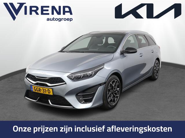KIA CEE D Ceed Sportswagon 1.5 T-GDi GT-Line Apple Carplay/Android Auto - Cruise Control - Dodehoekdetectie - Panorama Dak - Navigatie - Stoel/Stuurverwarming - Fabrieksgarantie tot 07-2031