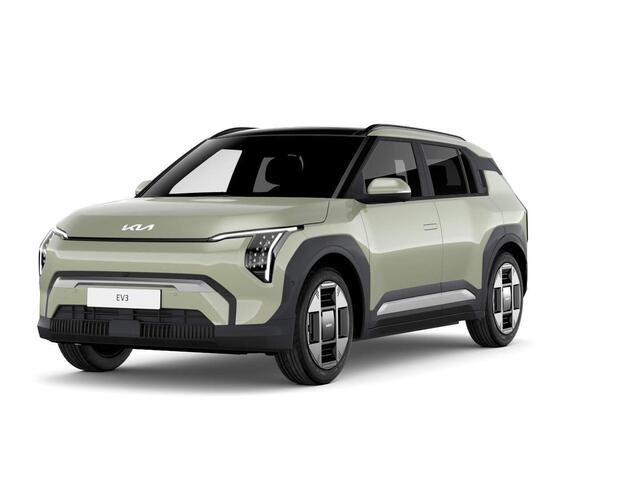 KIA EV3 Plus Advanced 58.3 kWh | Levering Juni | Navi | 19" | Adapt. Cruise | Clima | Schuif/Kanteldak | Stoel&Stuurverw. | Priv Glass | BSM | Harman Kardon