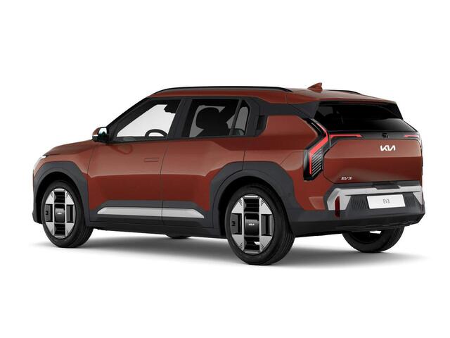 KIA EV3 Plus Advanced 81.4 kWh | Levering Juni | 600km Rijbereik | Navi | 19" | Adapt. Cruise | Clima | Schuif/Kanteldak | Stoel&Stuurverw. | Priv Glass | BSM | Harman Kardon | Private Lease ¤ 616,- Actie !