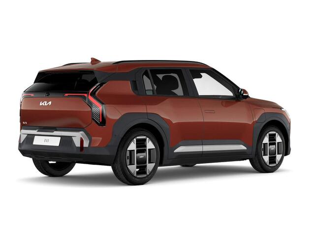 KIA EV3 Plus Advanced 81.4 kWh | Levering Juni | 600km Rijbereik | Navi | 19" | Adapt. Cruise | Clima | Schuif/Kanteldak | Stoel&Stuurverw. | Priv Glass | BSM | Harman Kardon | Private Lease ¤ 616,- Actie !