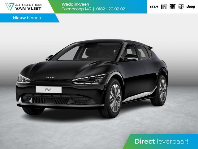 KIA EV6 Light Edition 58 kWh | Uit voorraad leverbaar | Navigatie | Camera | Snel rijden | Stoel & Stuur verwarming