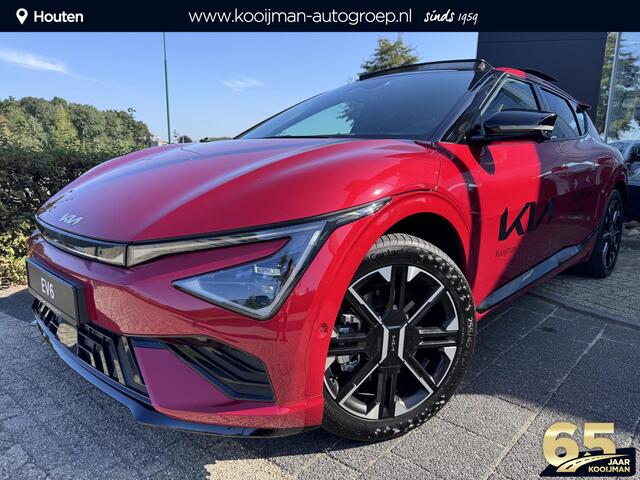 KIA EV6 GT-Line 84 kWh | Complete Uitvoering | Schuif/Kanteldak | Elektrische Achterklep | 800V | Enz...