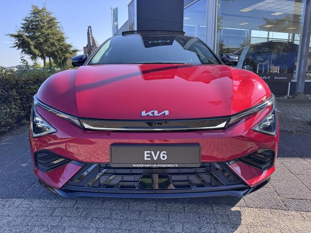 KIA EV6 GT-Line 84 kWh | Complete Uitvoering | Schuif/Kanteldak | Elektrische Achterklep | 800V | Enz...