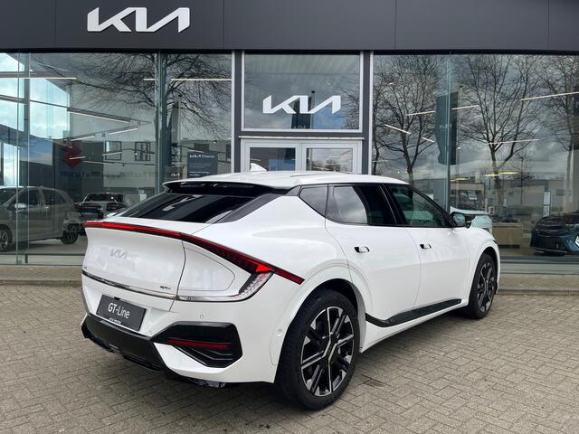 KIA EV6 GT-Line AWD 84 kWh 229pk --Snel leverbaar!-- Navi+BT+360Cam Stoelkoeling+Stoelverw. Pano-Dak HUD Meridian Sound 10 jr. Garantie