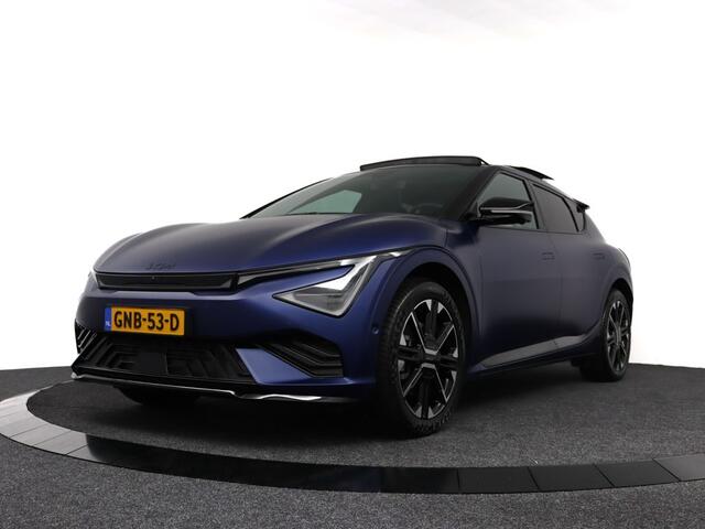 KIA EV6 GT-Line 84 kWh - *DEMO* - Schuif-/kanteldak - Stoel-/stuurverwarming - Navigatie - Apple CarPlay/Android Auto - Fabrieksgarantie tot 09-2031