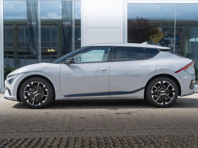 KIA EV6 GT-Line 84.0 kWh Direct leverbaar | Nieuw op voorraad | Panoramadak | Stoelverwarming en -ventilatie | 20 inch velgen | 360° Camera | Meridian Surround | Digital Key 2.0 | Aut. Kofferklep