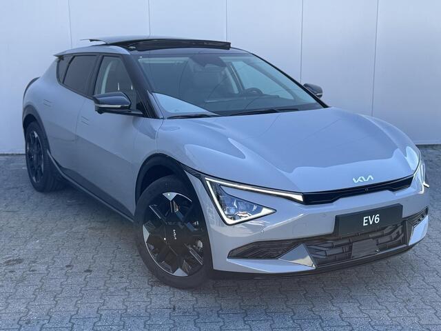 KIA EV6 Plus Advanced 84 kWh | ¤3000.- inruilvoordeel | Elektrisch glazen schuif-/kanteldak | Stoelventilatie | Elektrische achterklep | 360 camera
