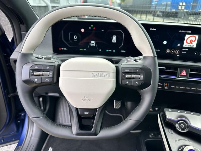 KIA EV6 GT-Line 84 kWh | Yacht Blue Matte | Schuif-/kanteldak