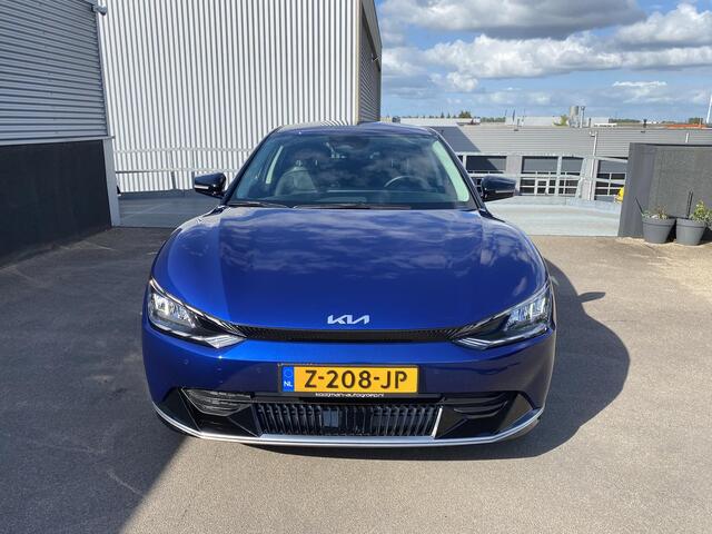 KIA EV6 Plus 77.4 kWh Trekhaak 13-polig, stoel ventilatie, stuur- & stoelverwarming, achterbank verwarmd, parkeersensoren, adaptieve cruise control, navigatie Apple CarPlay/Android Auto
