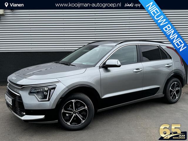 KIA Niro 1.6 GDi Hybrid DynamicPlusLine ¤2700 Voordeel! ACTIEPRIJS! Nieuw uit voorraad leverbaar. Meerdere kleuren snel leverbaar