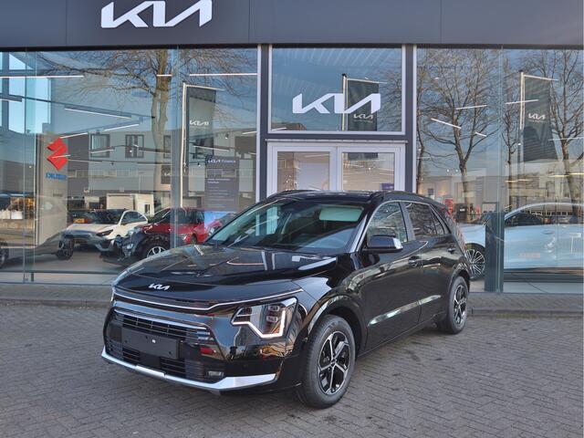 KIA Niro 1.6 GDi Hybrid DynamicPlusLine uit voorraad leverbaar! ECC Cr.Control-Adapt. Navi+Camera+BT Leder+Verw. SK-dak Keyless PDC Tot 10Jr. Kia-Garantie