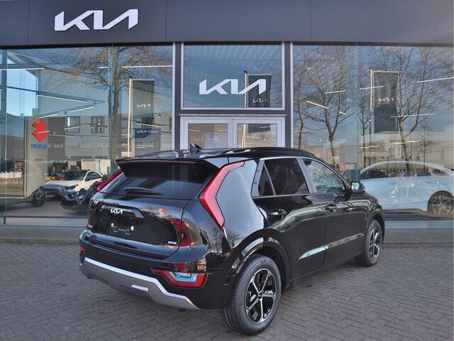 KIA Niro 1.6 GDi Hybrid DynamicPlusLine uit voorraad leverbaar! ECC Cr.Control-Adapt. Navi+Camera+BT Leder+Verw. SK-dak Keyless PDC Tot 10Jr. Kia-Garantie