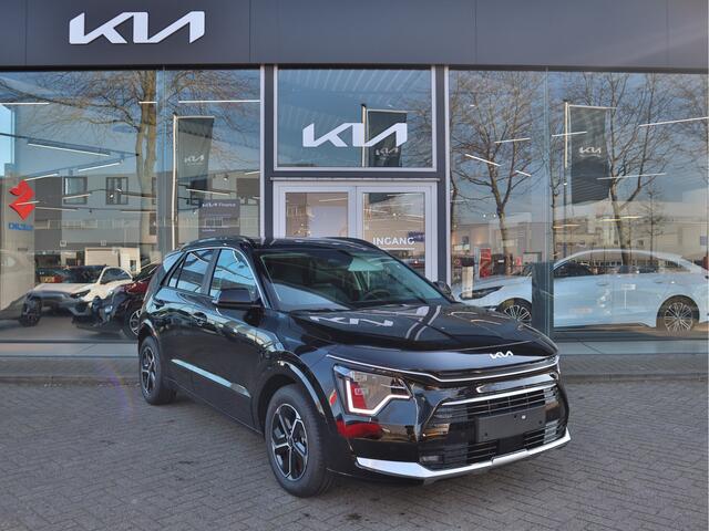 KIA Niro 1.6 GDi Hybrid DynamicPlusLine uit voorraad leverbaar! ECC Cr.Control-Adapt. Navi+Camera+BT Leder+Verw. SK-dak Keyless PDC Tot 10Jr. Kia-Garantie