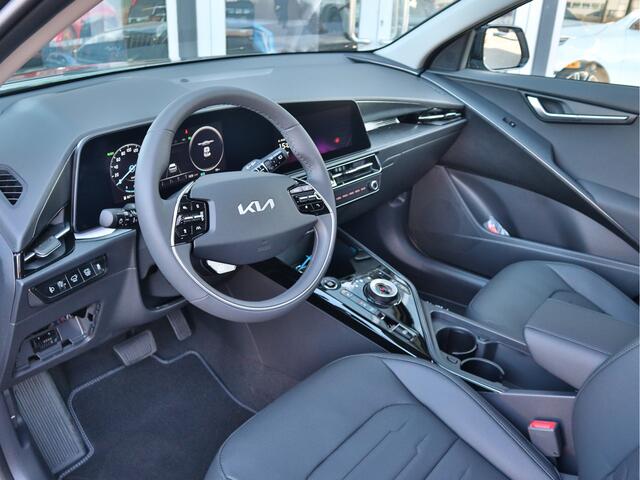 KIA Niro 1.6 GDi Hybrid DynamicPlusLine uit voorraad leverbaar! ECC Cr.Control-Adapt. Navi+Camera+BT Leder+Verw. SK-dak Keyless PDC Tot 10Jr. Kia-Garantie