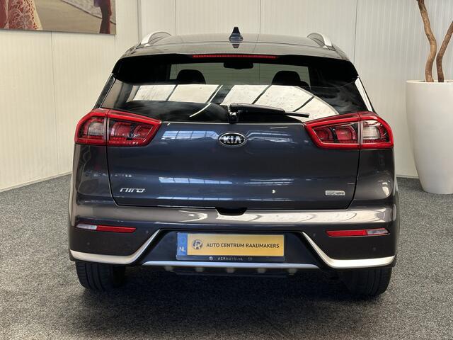 KIA Niro 1.6 GDi Hybrid DynamicLine STOF/LEDER NAVIGATIE ADAPTIVE CRUISE CONTROL CLIMATE CONTROL KEYLESS GO APPLE CARPLAY/ANDROID RIJSTROOKSENSOREN ACHTERUITRIJCAMERA ZEER MOOI !! 3010