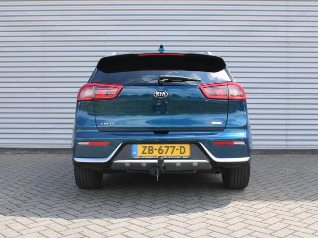 KIA Niro 1.6 GDi Hybrid ExecutiveLine | Trekhaak | Stuur-/stoelverwarming + ventilatie | Camera | Cruise adapt. | 18" LM | Leer | JBL audio |