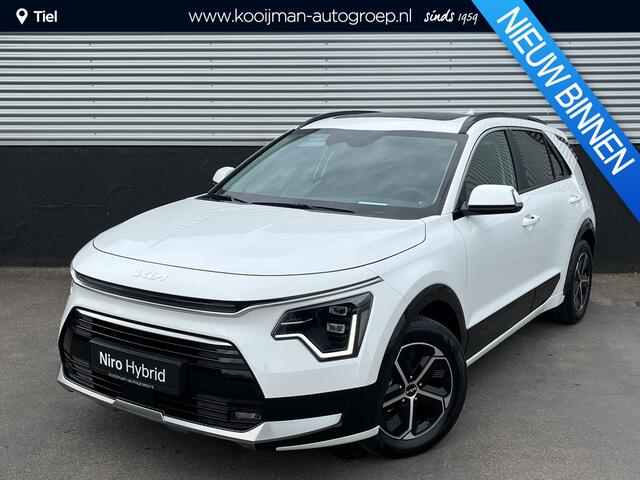 KIA Niro 1.6 GDi Hybrid DynamicPlusLine ¤4396 Voordeel! ACTIEPRIJS! Direct & Nieuw uit voorraad leverbaar. Meerdere kleuren snel leverbaar