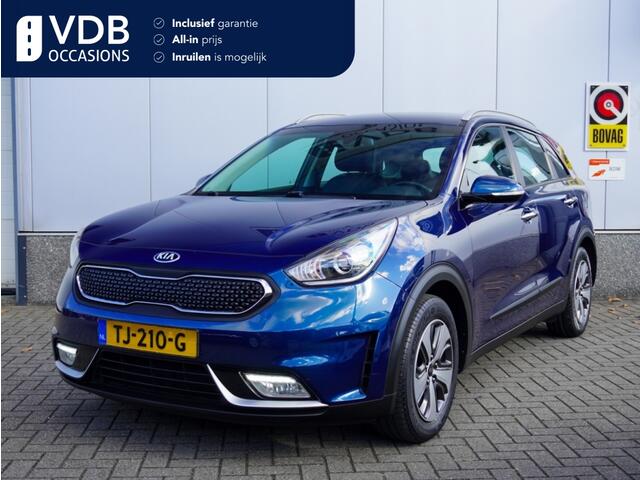 KIA Niro 1.6 GDi H. DynamicL. Trekhaak | CarPlay | Half Leder | NAP | Cru