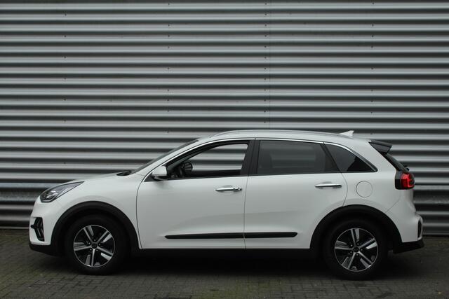 KIA Niro 1.6 GDi Hybrid 141pk DynamicPlusLine DCT6 NL-Auto NAP Clima Cruise Navi Camera Carplay 16"LMV Leder Afn. Trekhaak 1300kg