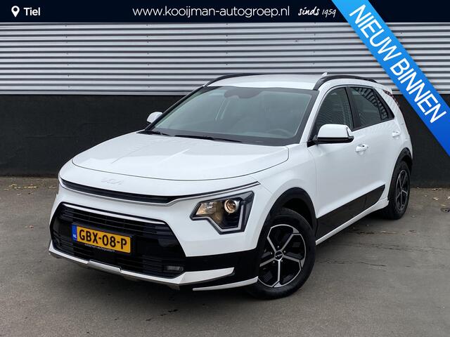 KIA Niro 1.6 GDi Hybrid DynamicLine Trekhaak 13-polig, parkeersensoren v&a, navigatie Apple CarPlay/Android Auto, keyless, achteruitrij camera