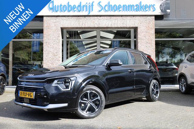 KIA Niro 1.6 GDi PHEV DynamicPlusLine TREKHAAK LEER CARPLAY CAMERA HUD MEMORY PANO STOELVENTILATIE 4XSTOEL/STUURVERW. ADAPTIVE-CRUISE CLIMA NAVI 2XPDC LMV